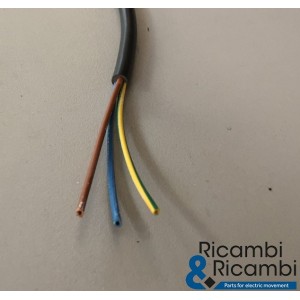 BLACK CABLE 3X0.75